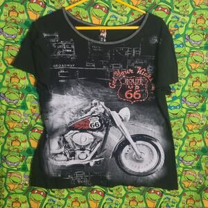 BIG BANG women  t-shirts  black  size M